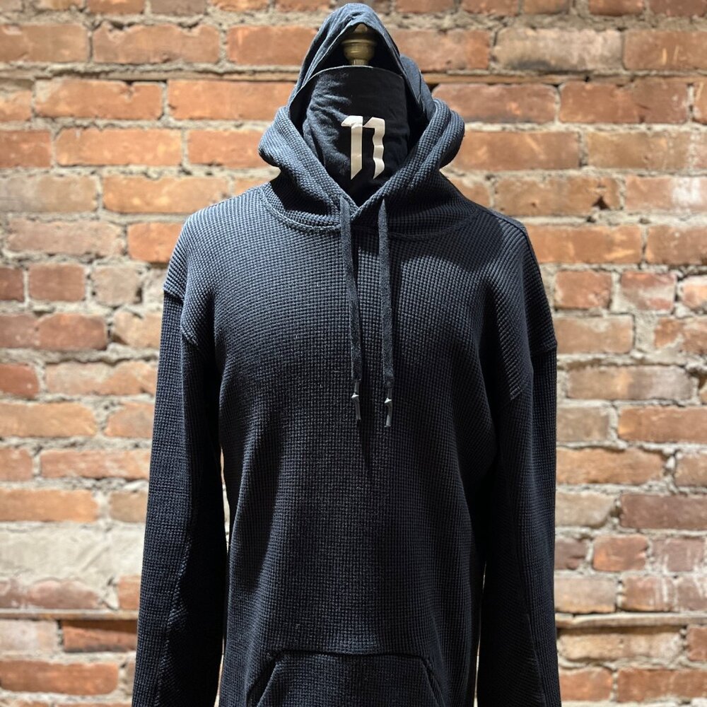 11 by Boris Bidjan Saberi “SP9” Waffle Knit Hooded Pullover